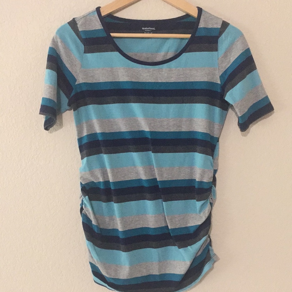 Motherhood Maternity striped top